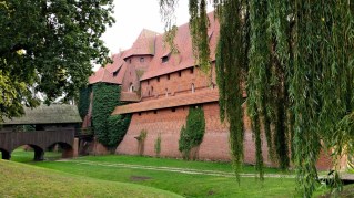 Malbork castle - outside